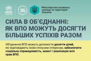 Сила в об’єднанні: як ВПО можуть досягти більших успіхів разом